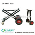 Cadaver mobile stainless steel extendable mortuary trolley